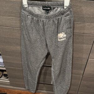 Roots Charcoal Joggers (women's XS)